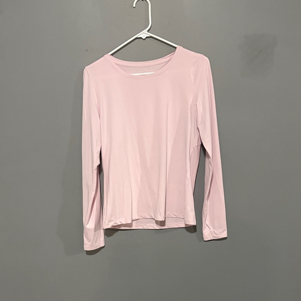 All in Motion Light Pink Long Sleeve Women's Top